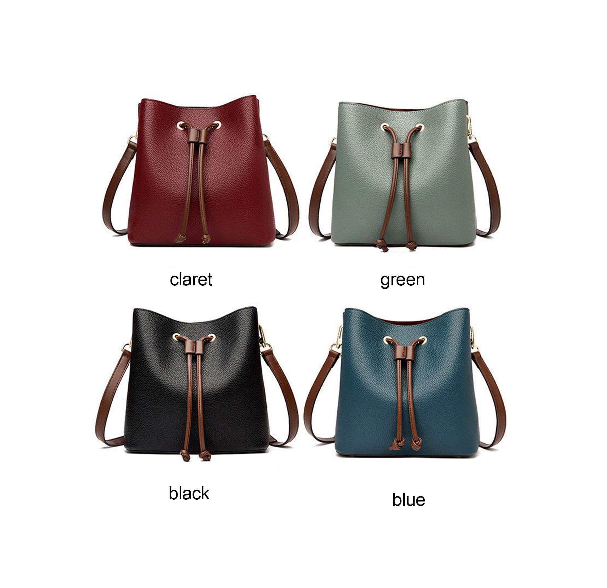 Leather Tote Bag, Women Slouch Bag,vintage Crossbody Purse, Travel Bag