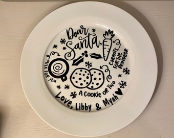 Personalised Christmas Eve Plate