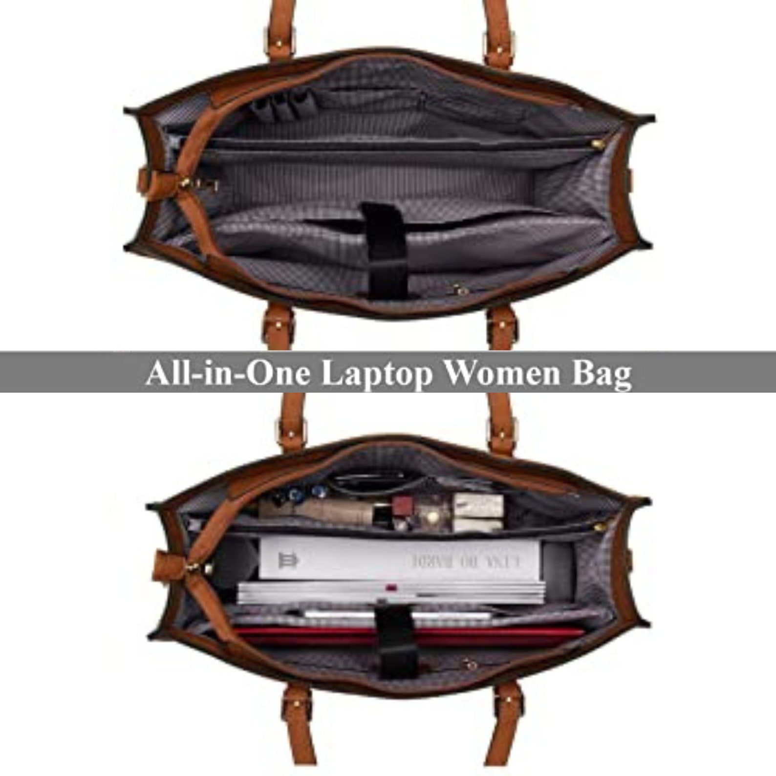 Laptop Bag for Women 15.6 Inch Lightweight Leather Computer Etsy