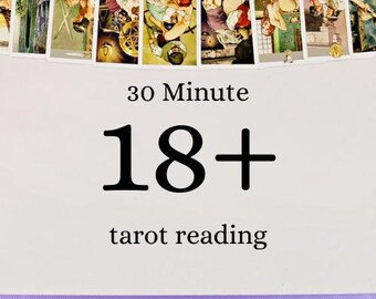 LECTURA DE TAROT 30 Minutos - 18+