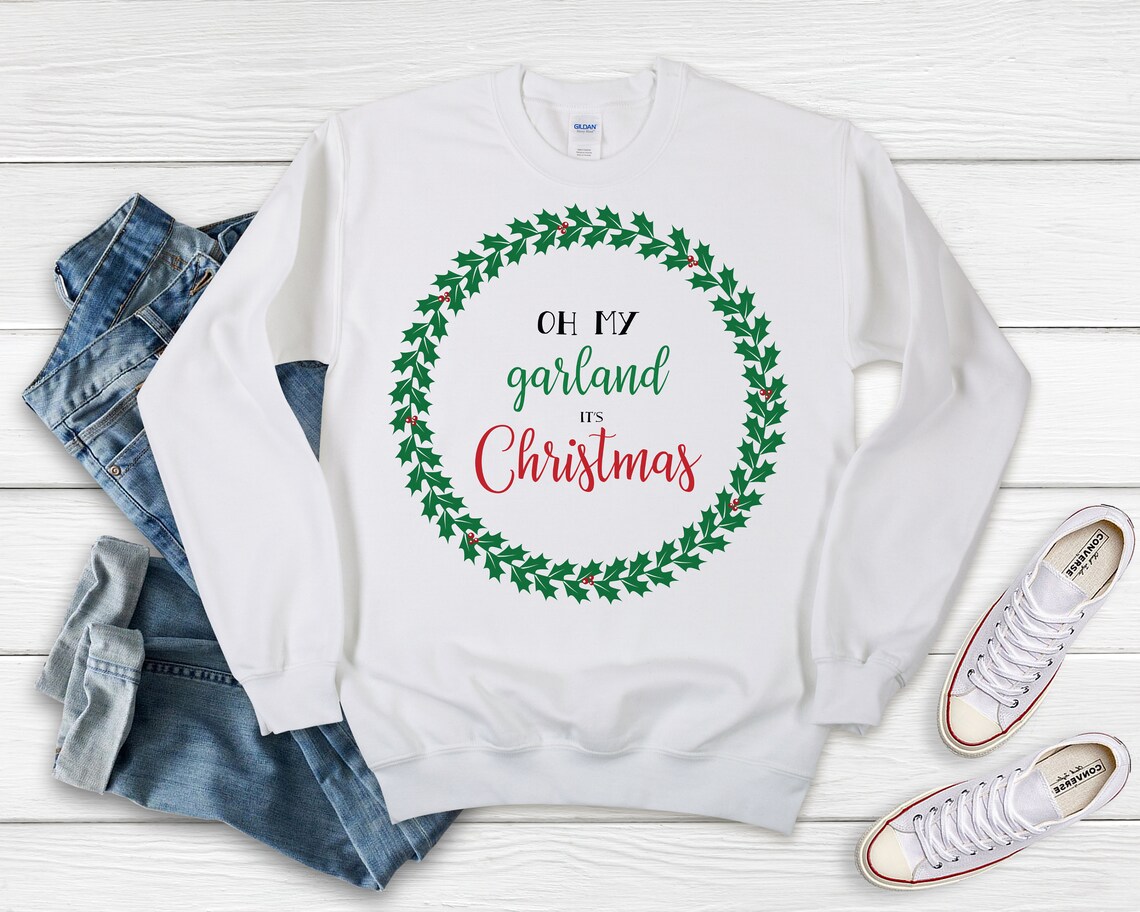 Oh My Garland It's Christmas Digital Download Etsy