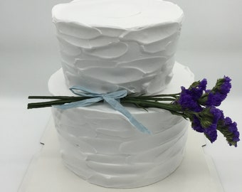 Wedding cake birthday cake
