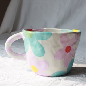 hanmdade ceramic mug, bestfriend mug, christmas mug. pottery, bestfriend gift image 5
