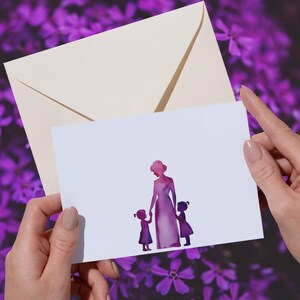 Instant Download Mother&#39;s Day Card | Watercolor Art | Digital Printable | DIY Gift | Mother&#39;s Day Greetings|  Mother’s Day Gift