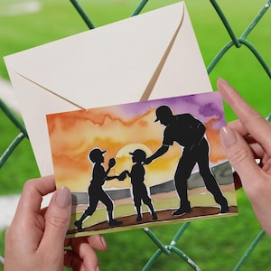 Instant Download Father&#39;s Day Card | Watercolor Art | Digital Printable | DIY Gift | Father&#39;s Day Greetings|  Father’s Day Gift