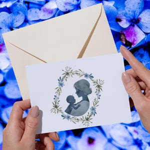 Instant Download Mother&#39;s Day Card | Watercolor Art | Digital Printable | DIY Gift | Mother&#39;s Day Greetings|  Mother’s Day Gift