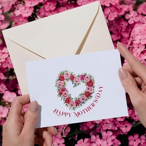 Instant Download Mother&#39;s Day Card | Watercolor Art | Digital Printable | DIY Gift | Mother&#39;s Day Greetings|  Mother’s Day Gift