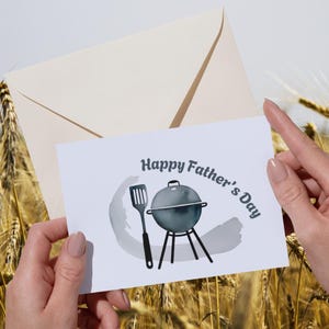 Instant Download Father&#39;s Day Card | Watercolor Art | Digital Printable | DIY Gift | Father&#39;s Day Greetings|  Father’s Day Gift
