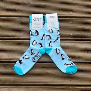 Funny socks for Women | Cool novelty socks for animal lover, Penguin socks - Cute socks gift for women penguin lover, Crazy socks