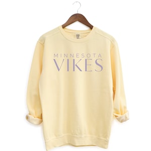 Fußball Sweatshirt, Kuscheliges Sweatshirt, Minnesota Sweatshirt, Geschenkidee, Minnesota Vikings, Sport Sweatshirt, Skol Wikinger, Vikings Sweatshirt