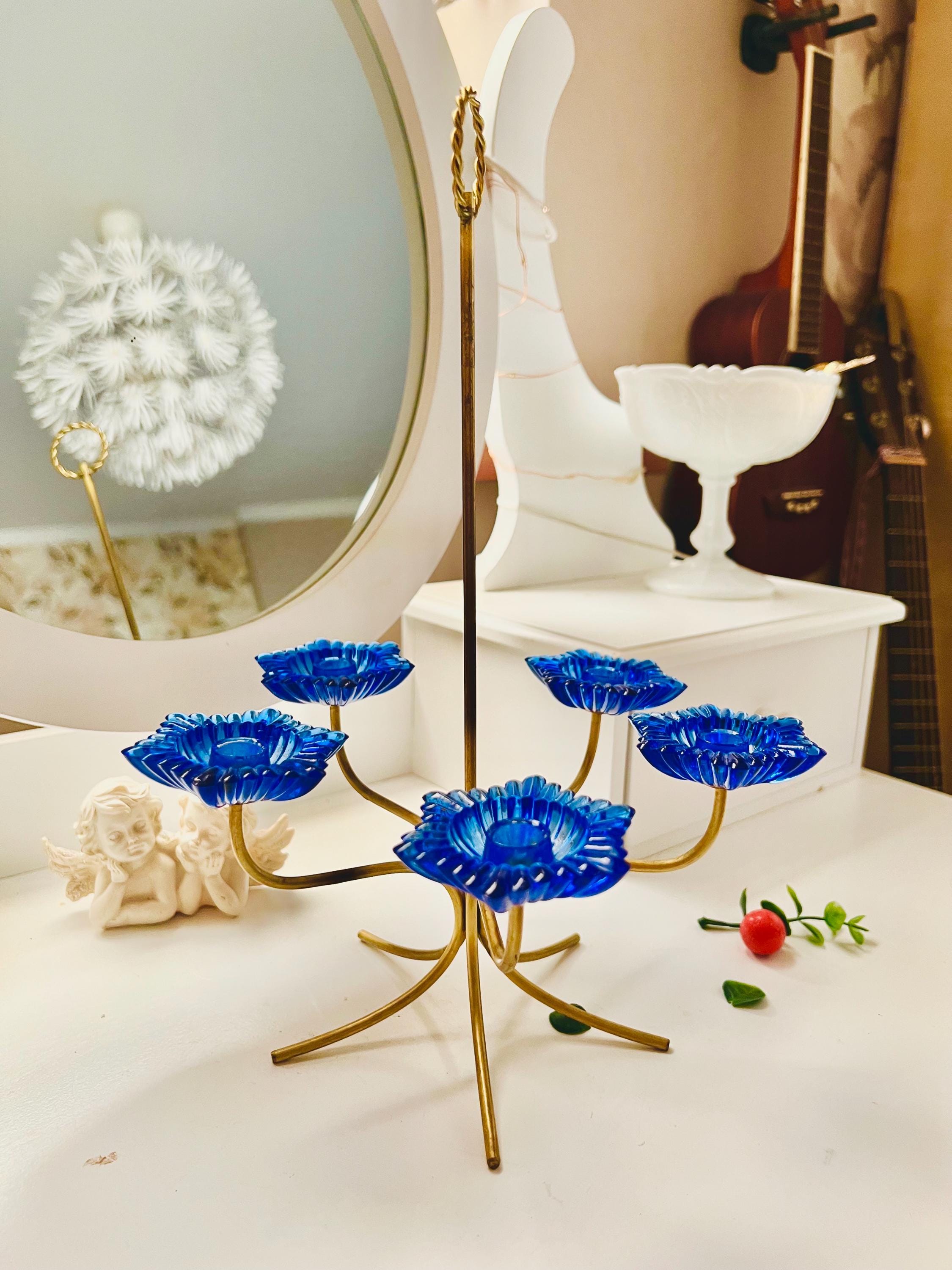 ヴィンテージ、希少な美しいコバルトブルーのGunnar Ander Ystad