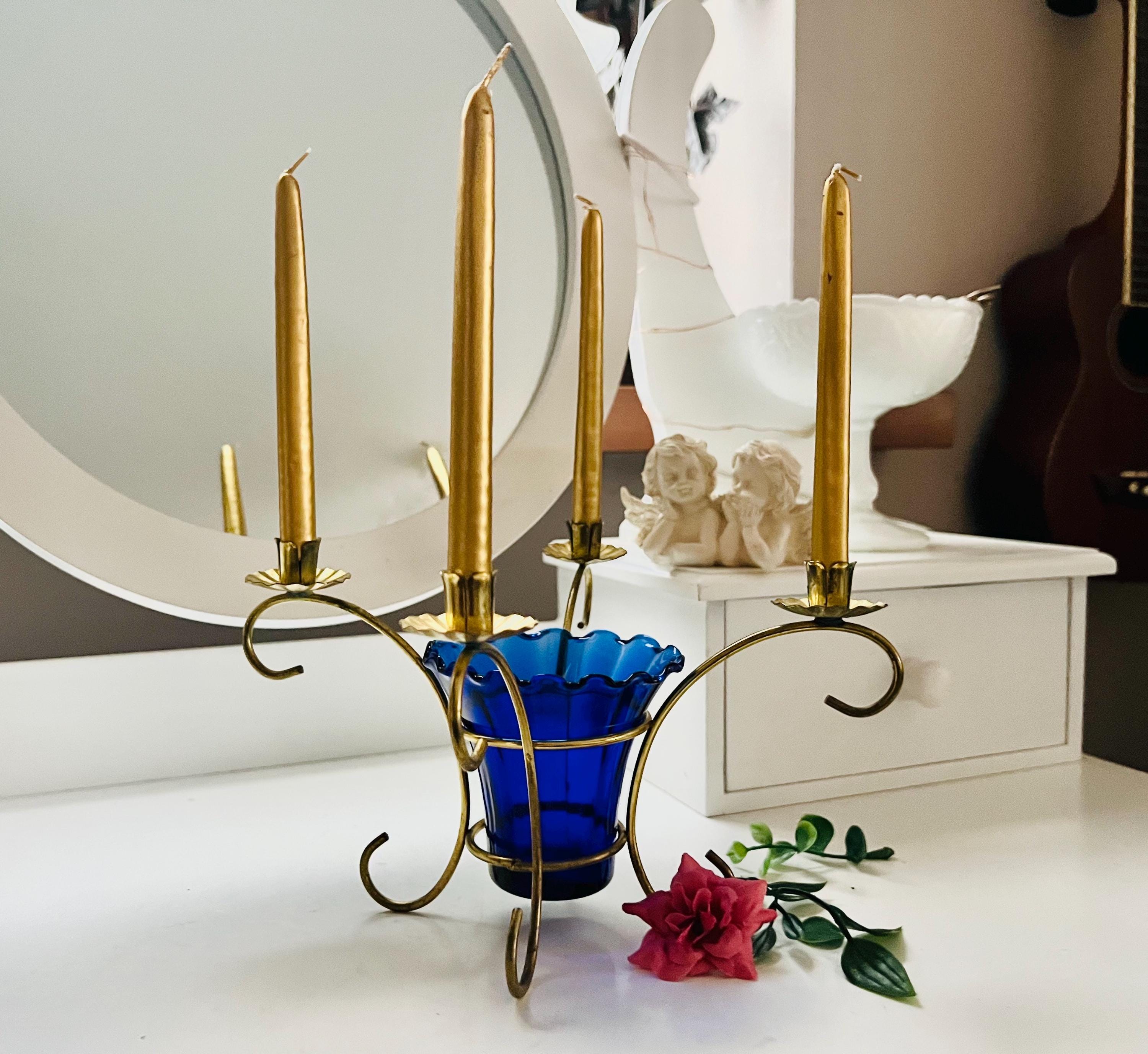 ヴィンテージ、希少な美しいコバルトブルーのGunnar Ander Ystad