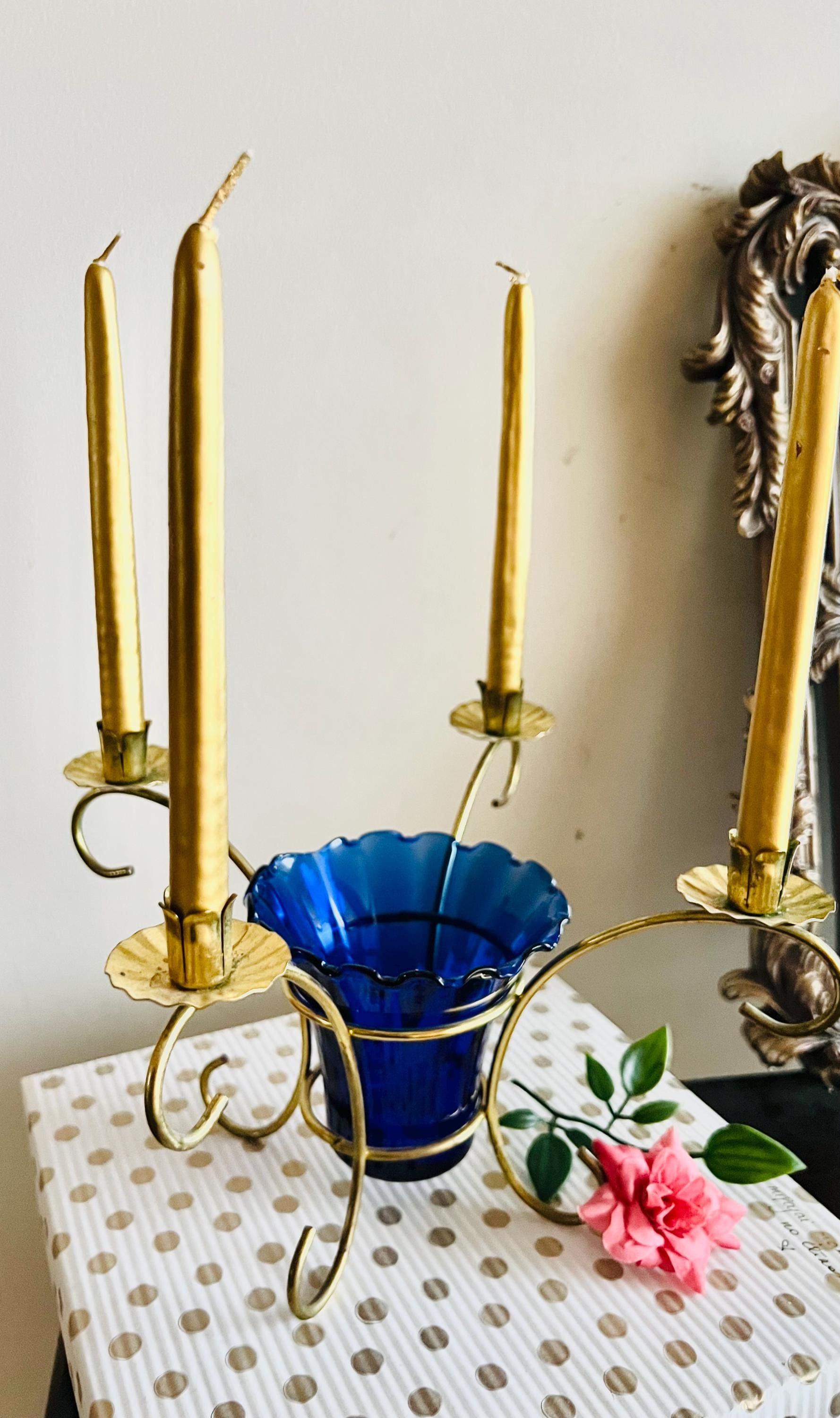 ヴィンテージ、希少な美しいコバルトブルーのGunnar Ander Ystad