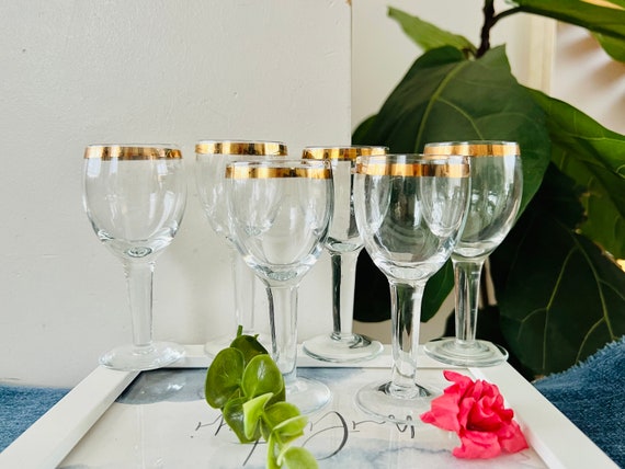 24金製のソビエト時代のヴィンテージグラス6個セット。 - Etsy 日本