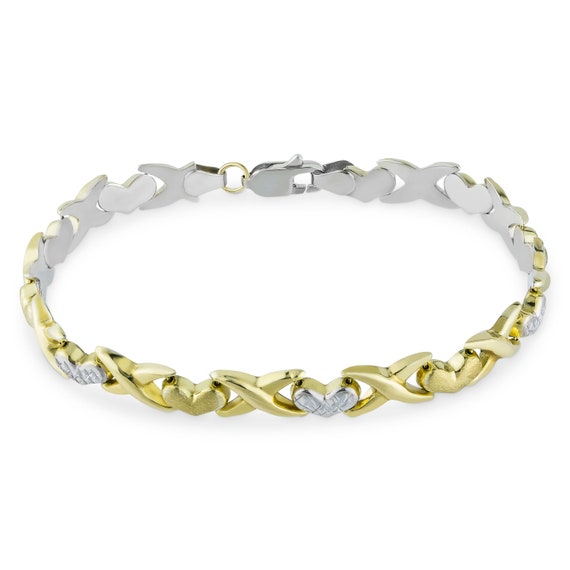 Hearts and kisses bracelet deals