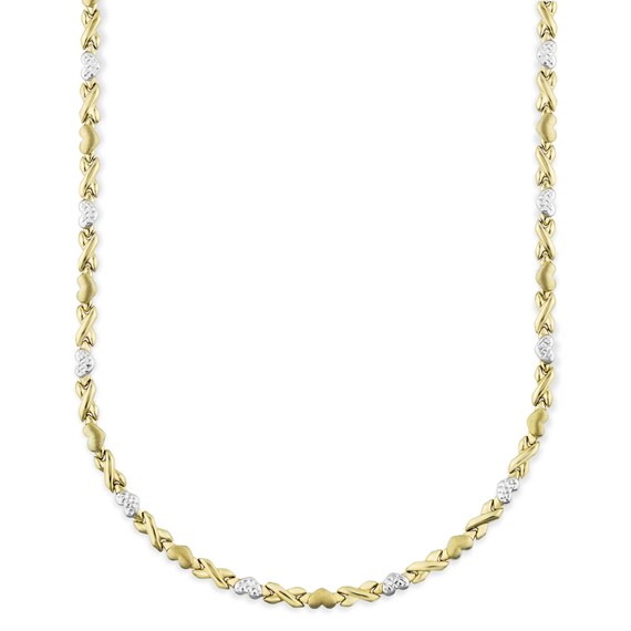 Xoxo cheap gold necklace