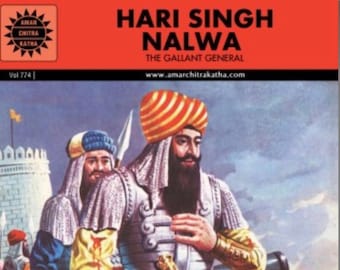 Hari Singh Nalwa - Amar Chitra Katha Comic (anglais)