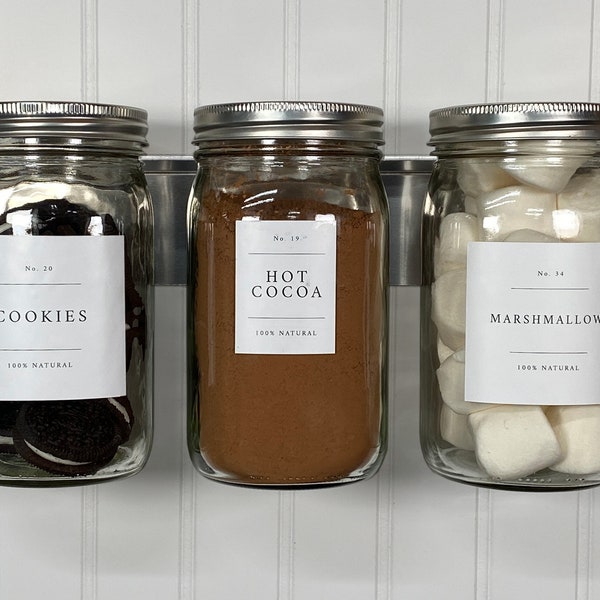 Mason Jar Storage Etsy