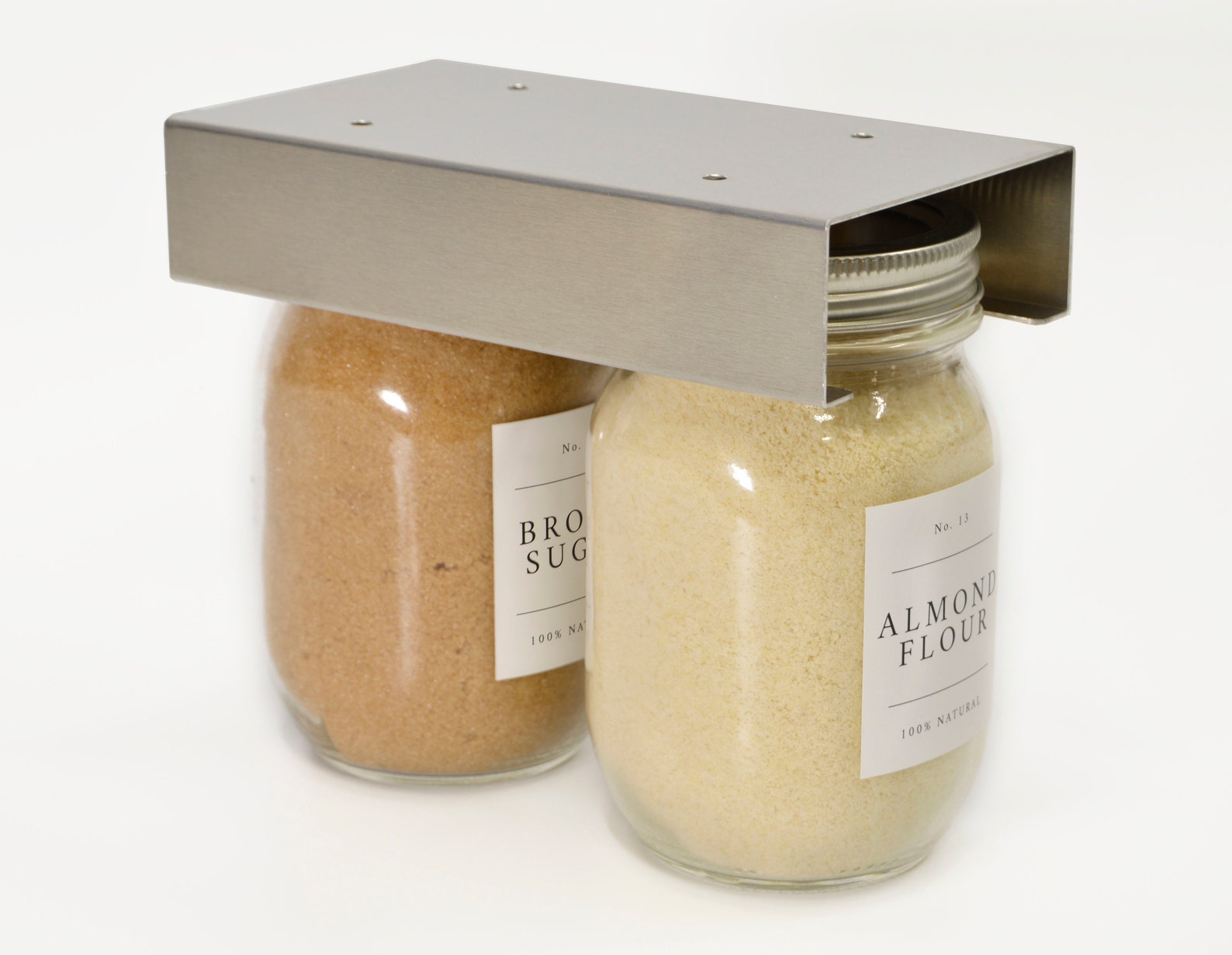 Mason Jar Holders 2 Pack Storage Rack Hanger Brackets for Etsy