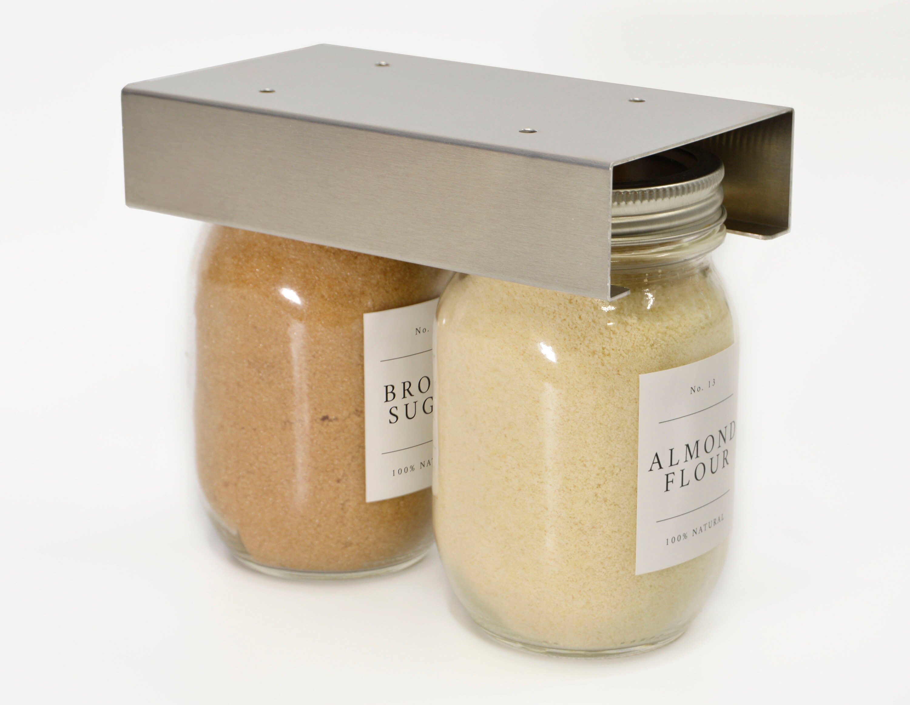 Mason Jar Holders 2 Pack Storage Rack Hanger Brackets for Etsy