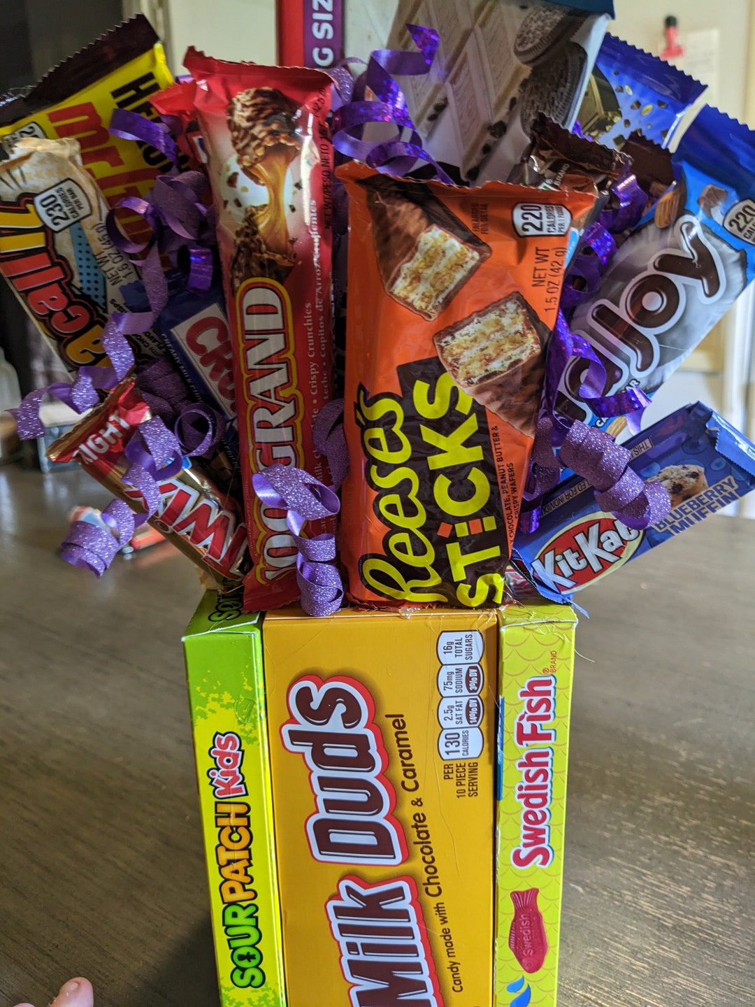 Edible Candy Arrangement for Gifts, Congratulations or Table