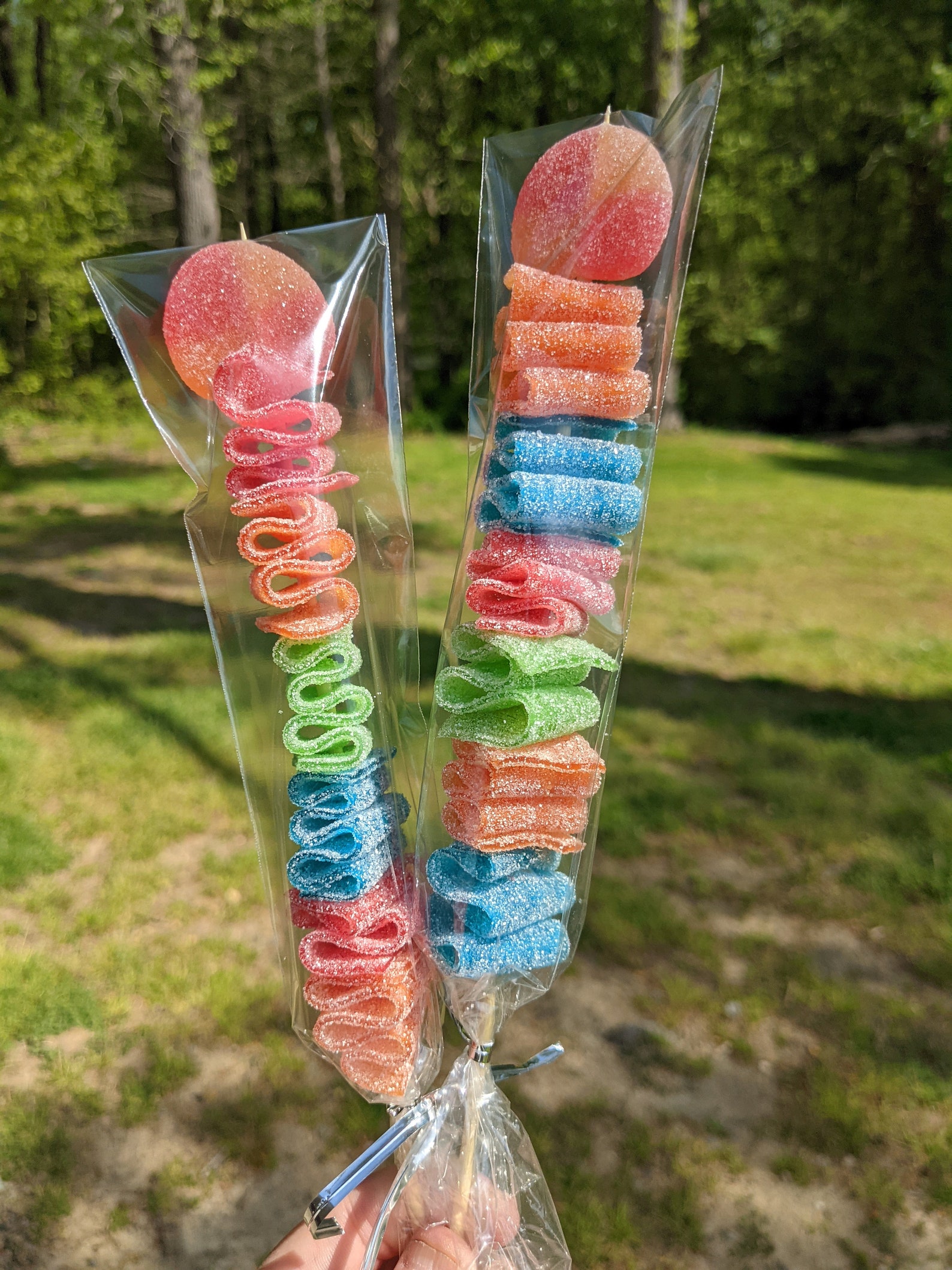 10 Fun Waves Candy Kabob Fun Sweet and Sour Birthday Party Etsy