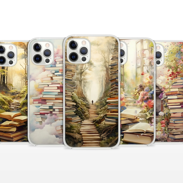 Cool Enchanting Mystical Book Phone Cases for iPhone 14, 13, 12, 11, X, 8+, 7, Samsung S23/S22/S21 Ultra & Plus, Google Pixel 7, 6 Pro+