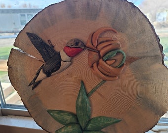 Colibri Itarsia WoodArt | Intarsia | | bois | de menuiserie | Woodart