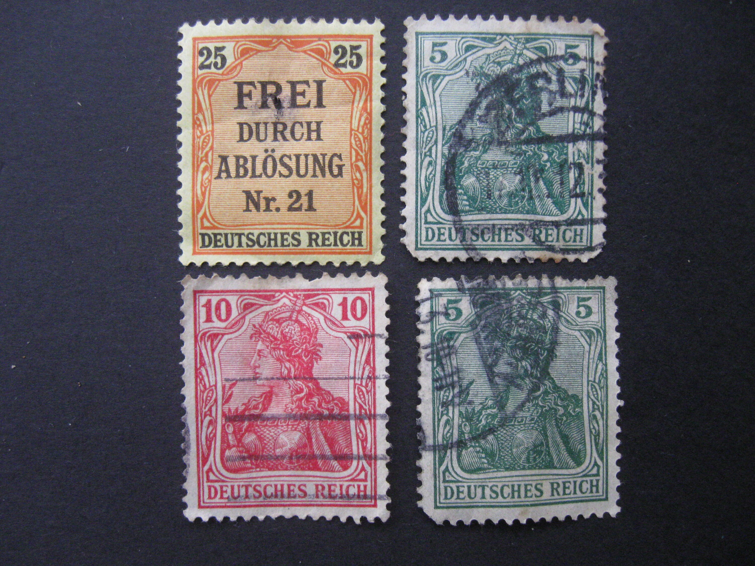Rare German Stamps Etsy