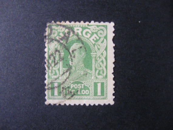 Rare Norwegian Stamp - Etsy
