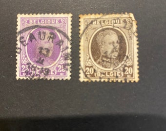 Timbres belges rares