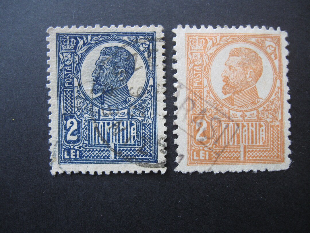 Rare Romanian Stamps Etsy