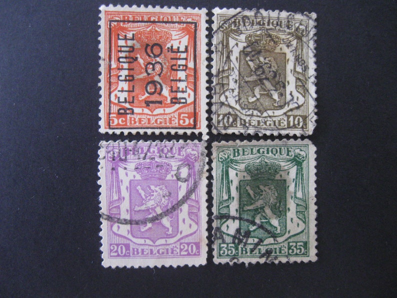Rare Belgium Stamps image 1