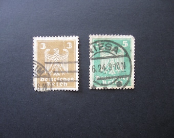 Zeldzame Duitse postzegels
