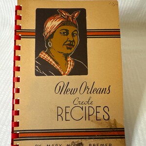 Rare Vintage New Orleans Southern Cookbook. 1971