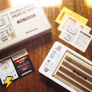 NINTENDO Oil Panic Game and Watch in Excellent Condition (OP-51) 1982