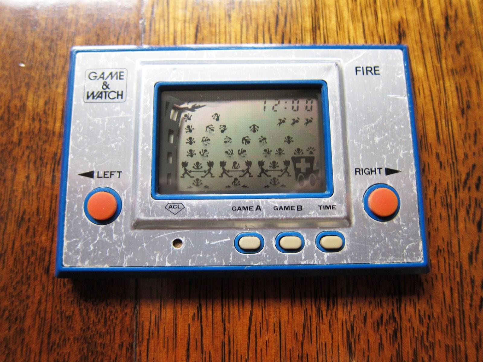 NINTENDO Fire Game and Watch (RC-04) in Excellent Condition - Etsy