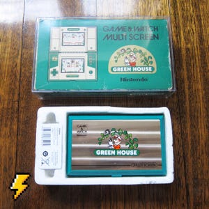 NINTENDO Greenhouse Game and Watch in Excellent Condition (GH-54) 1982