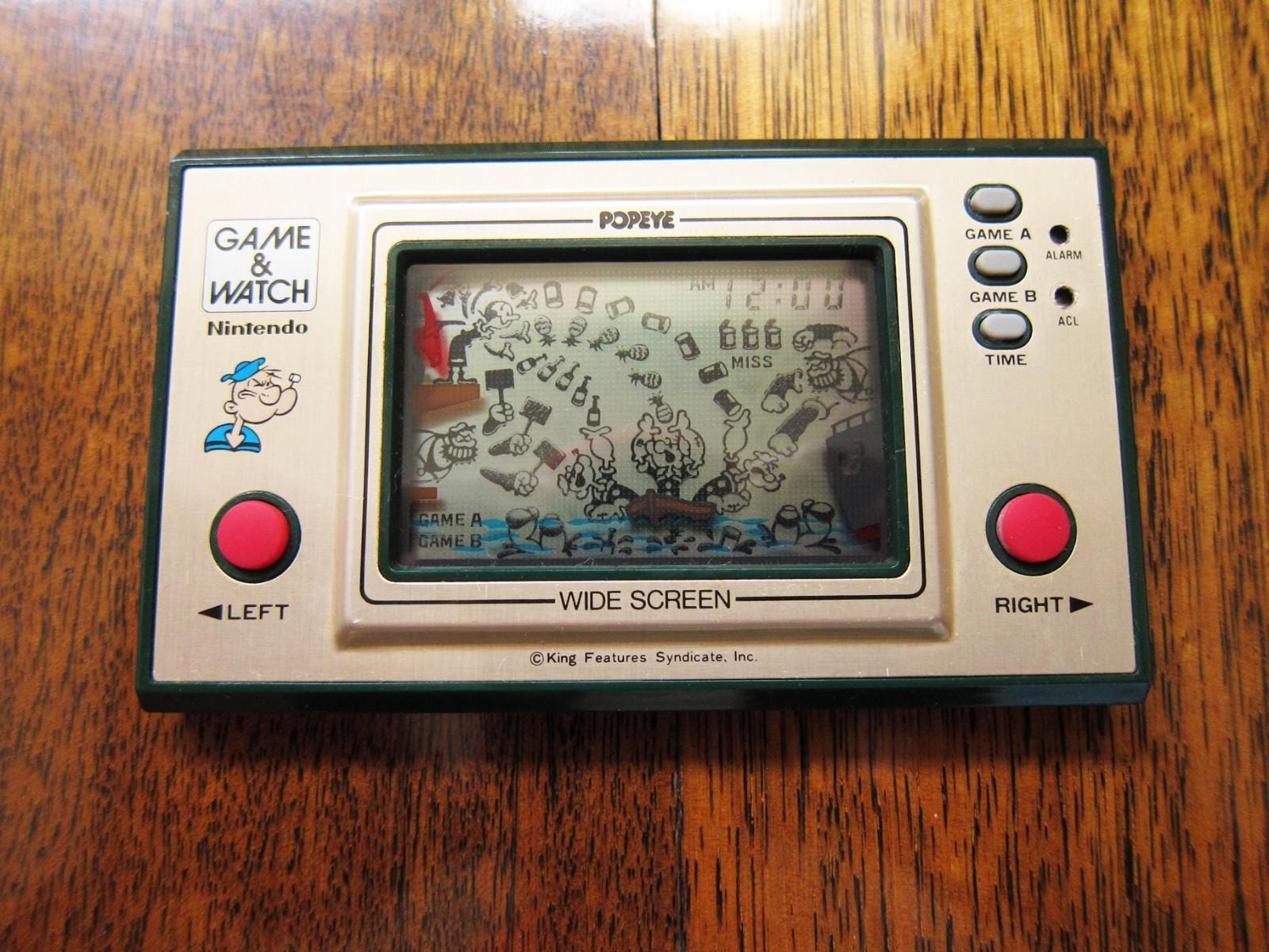 任天堂 - ✨ Nintendo✨ 任天堂 ゲームウォッチ シリーズ ポパイ PP-23 ニンテンドー ポパイ ゲームアンドウォッチ (PP-23) 状態良好