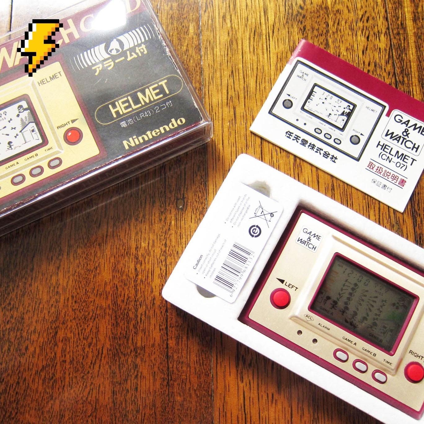 NINTENDO Helmet Game and Watch (CN-07) in Excellent Condition - Etsy