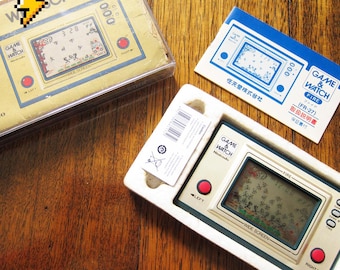 NINTENDO Fire Game and Watch (FR-27) in Excellent Condition