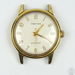 Croton Diamond Watch Etsy