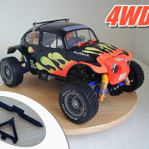 Set de conversión RC 1:10 Tamiya Blitzer Beetle a 4WD Fire Saint Dragon