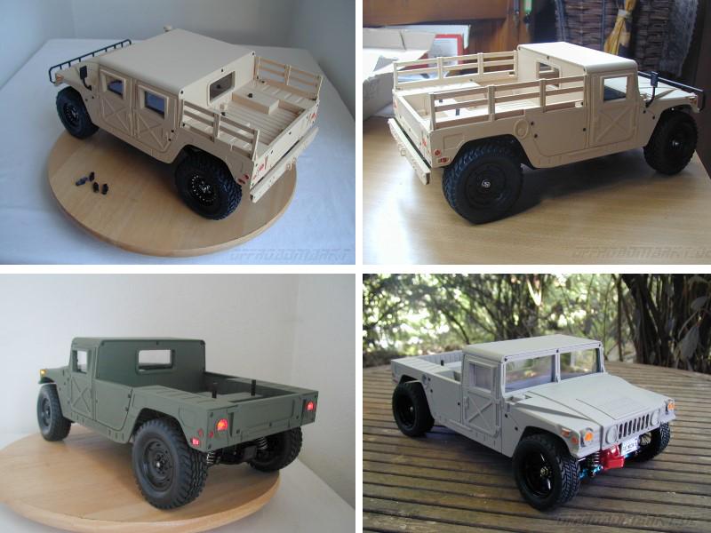 Rear Bumper for Tamiya RC Hummer M1025 58154 1:12 Humvee Rear Bumper for Tamiya RC Hummer M1025 58154 1:12 Humvee