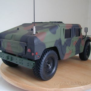 Stoßstange für Tamiya RC Hummer M1025 58154 1:12 Humvee Modellbau