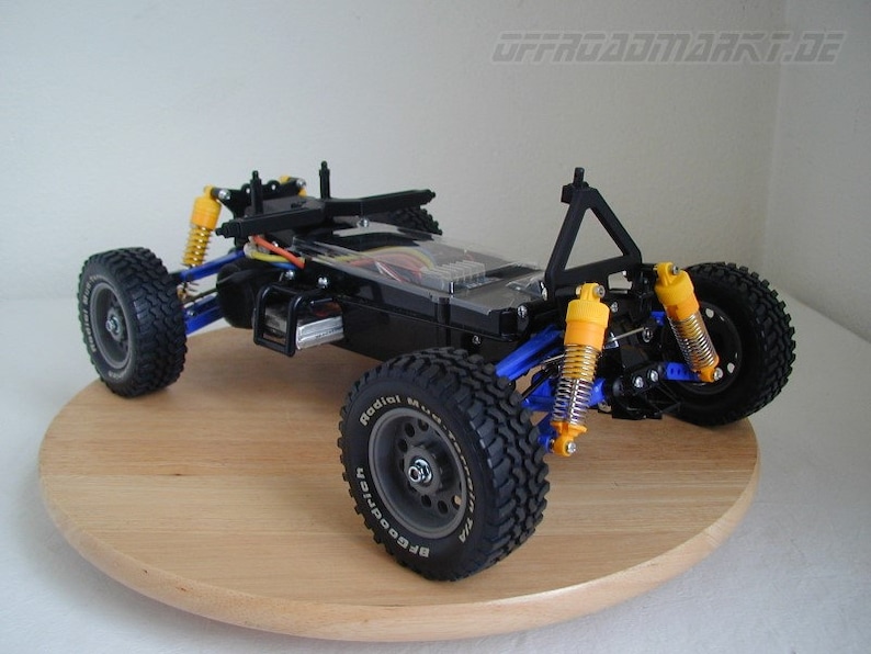 RC Conversion Set Tamiya Blitzer Beetle Body to 4WD Fire Saint Dragon 1/10 image 2