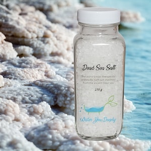 Dead Sea Salt (Unscented) - Bring home the world&#39;s ancient and therapeutic day spa experience.