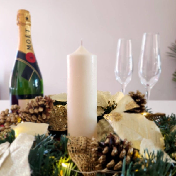 Extra Large Pillar Candle Etsy UK