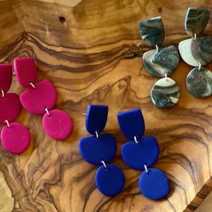 Geometric Dangle Earrings