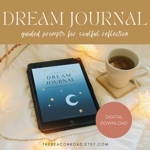 Christian Dream Journal | Biblical Prompts for Reflection (Digital Download)